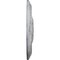 Ekena Millwork Vienna Ceiling Medallion (Fits Canopies up to 3 1/4"), 16 7/8"OD x 5/8"P, Ultra Pure White Crackle CM17VIUWC - alternate 4